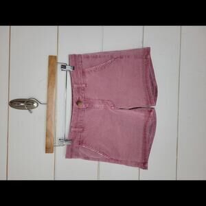 American Eagle Outfitters Pink Denim Shorts